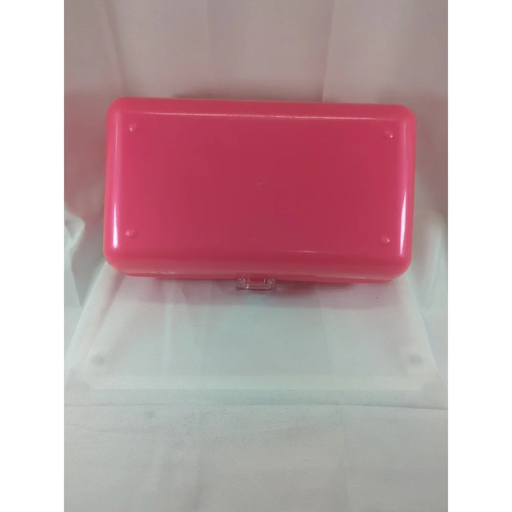 RARE Barbie Caboodles On The Go Girl Make Up Accessories Case Iconic Pink